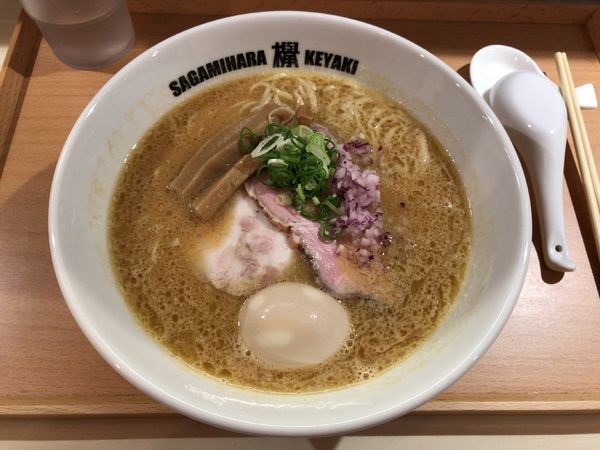 「味玉味噌らーめん(950円)」@Sagamihara 欅の写真