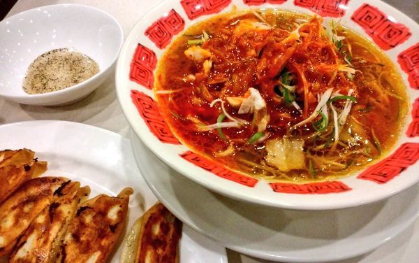 「ネギラーメン＋餃子6個」@バーミヤン みなとみらい店の写真