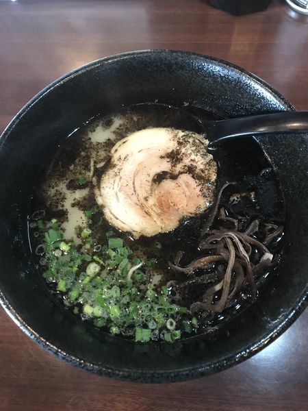 「熊本ブラック+替玉（¥700+¥150）」@熊本ラーメン 大悟の写真