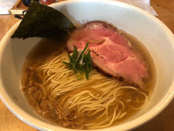「中華そば800円」@中華蕎麦 蘭鋳の写真