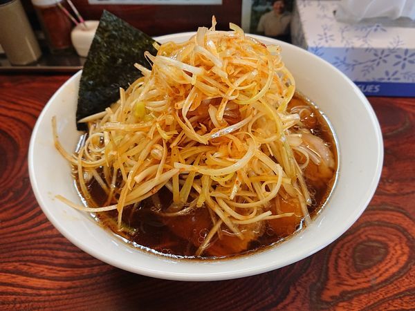 「ネギチャーシューメン」@びんびん亭 府中店の写真