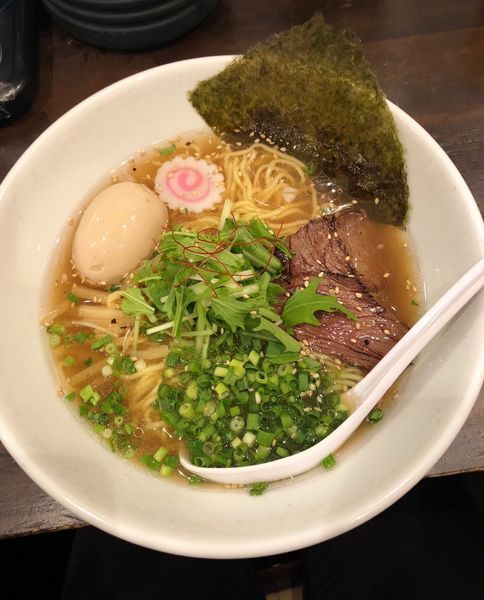 「牛麺(味玉)」@らーめん 鷹の羽の写真