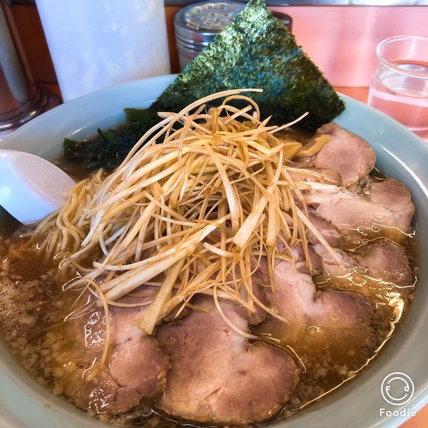 「ネギチャーシュー麺」@ラーメンショップ 味源 朝霞店の写真