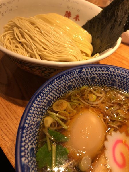 「清湯つけそば」@つけそば 神田勝本の写真