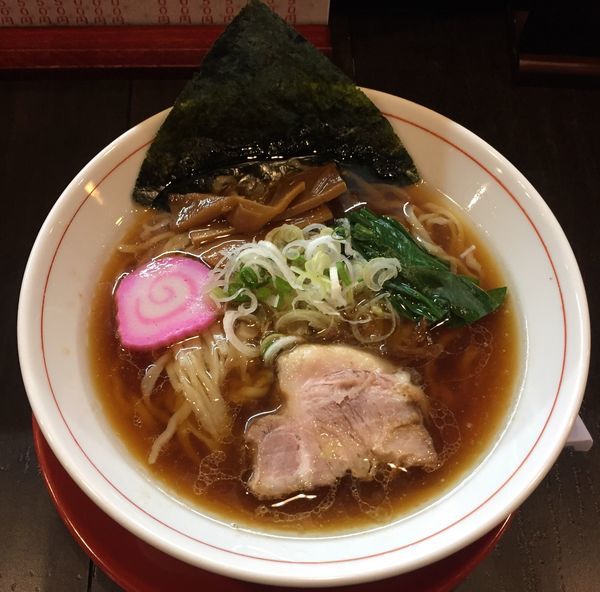「中華そば醤油750円」@まるふじ食堂の写真