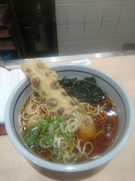 「ちくわ天そば」@吉そば 日本橋店の写真