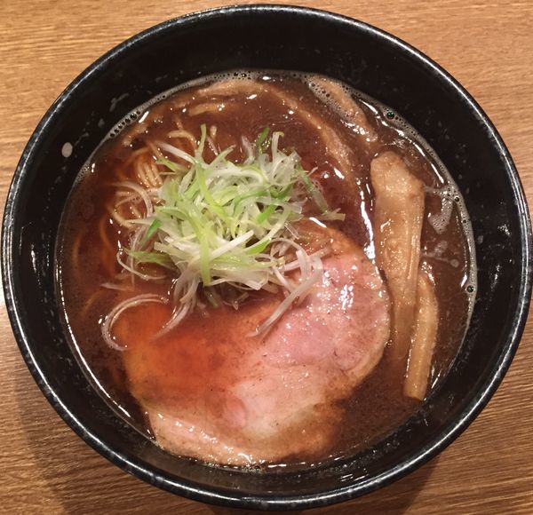 「魚介醤油640円」@中華そば 桃李の写真