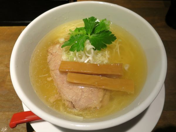 「ラーメン・塩 ７５０円 ※細麺」@麺屋 食べいろの写真