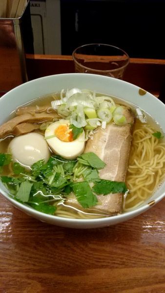「和風柳麺（６７０円）＋玉子（１１０円）」@麺屋ひょっとこの写真