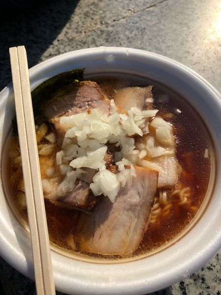 「房総竹岡式ラーメン」@東京ラーメンショー2018の写真