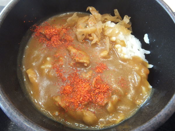 「朝そば”カレー”360円(クーポンでそば大盛り無料)」@ゆで太郎 酒々井店の写真