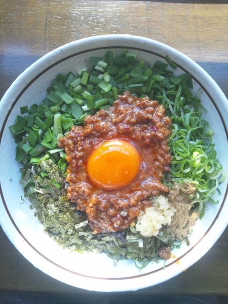 「台湾まぜそば」@麺屋 やまひで 錦店の写真