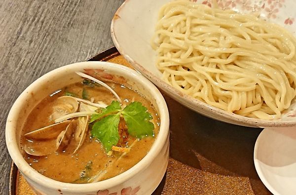 「鶏と貝のつけ麺」@チラナイサクラの写真