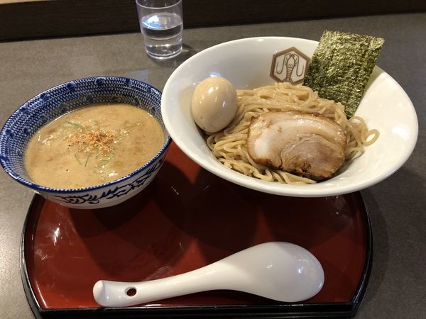 「味玉海老のつけそば」@えびそば えび助 TOKYOの写真