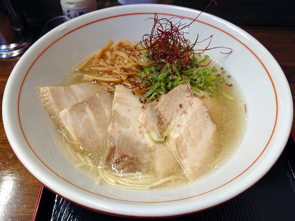 「ぜいたく！真鱈のとろみ生姜そば」@辛っとろ麻婆麺 あかずきん 蒲田店の写真
