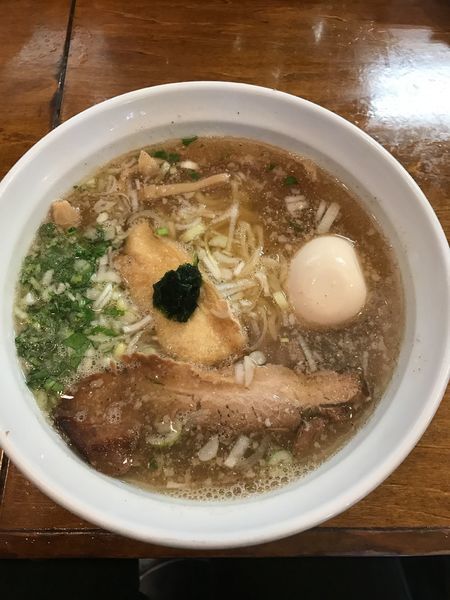 「中華そば 塩 ➕味玉」@はりけんラーメンの写真