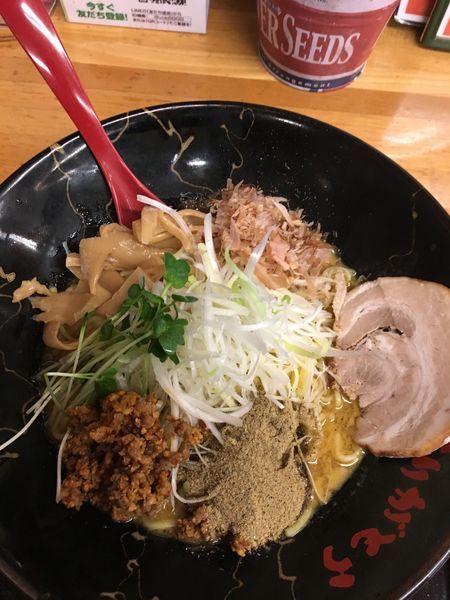 「担々まぜそば」@みそのめん王 若柴店の写真