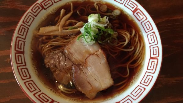 「朝ラーメン（たまり醤油）」@おお田ラーメン店の写真