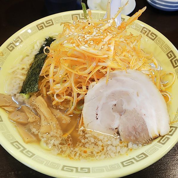 「ねぎ麺（辛ねぎ太麺）」@江川亭 小金井本店の写真