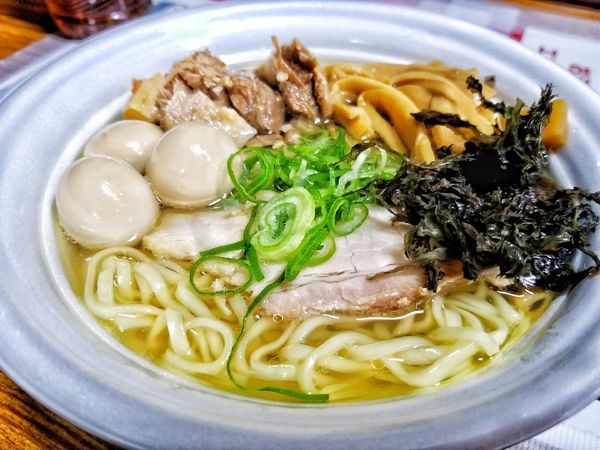 「伊吹煮干の塩チャーシューメン」@東京ラーメンショー2018の写真