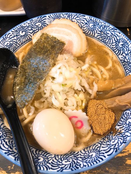 「中華そば 並 ¥780＋味玉 ¥100」@狼煙 〜NOROSHI〜の写真