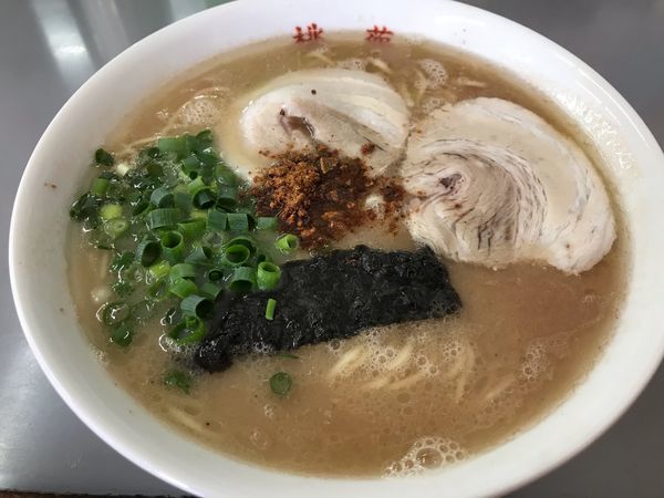 「ラーメン  600円」@桃苑の写真