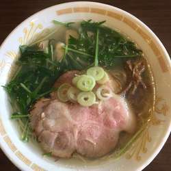 牡蠣入り塩らーめん ￥１１００円