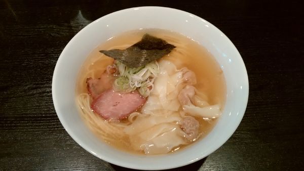 「ワンタンメン(塩)¥880-」@支那ソバ 小むろの写真