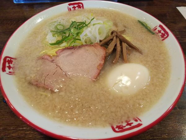 「【限定】塩そば　（大盛り）　＋味玉：サービス券」@信州麺屋 きまはち商店の写真