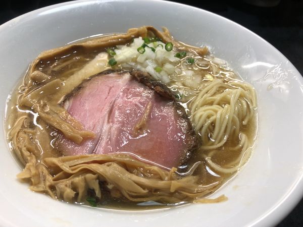 「塩そば 780円 豚めし 250円」@麺処 晴の写真