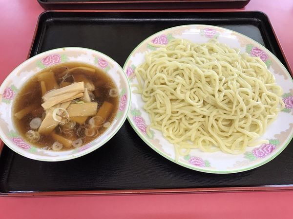 「つけ麺 メンマ入り」@丸長 つくば店の写真