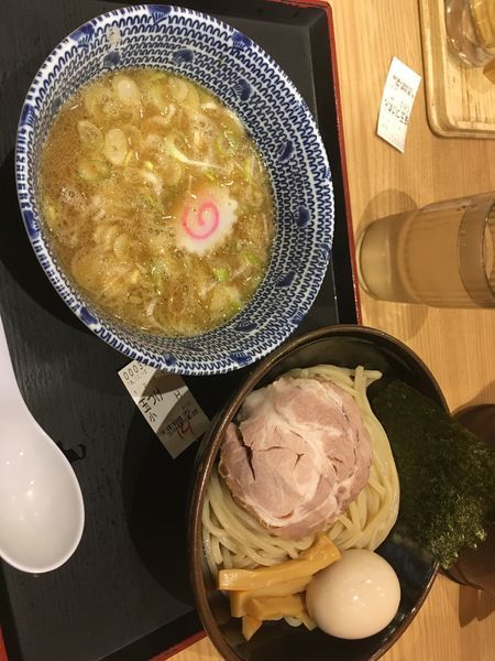 「味玉つけ麺」@舎鈴 田町駅前店の写真