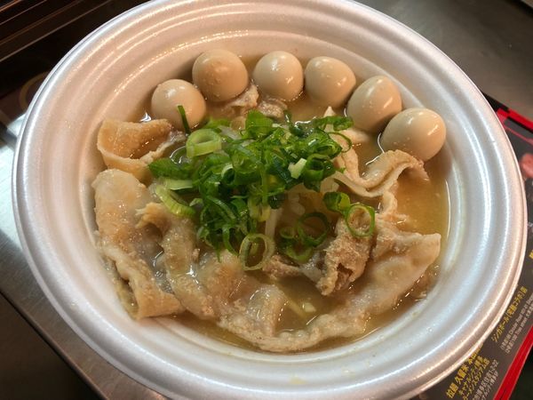 「背脂しゃぶしゃぶ肉煮干みそラーメン」@東京ラーメンショー2018の写真