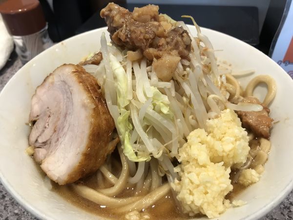 「ラーメン 中盛 850円」@ラーメン宮郎の写真