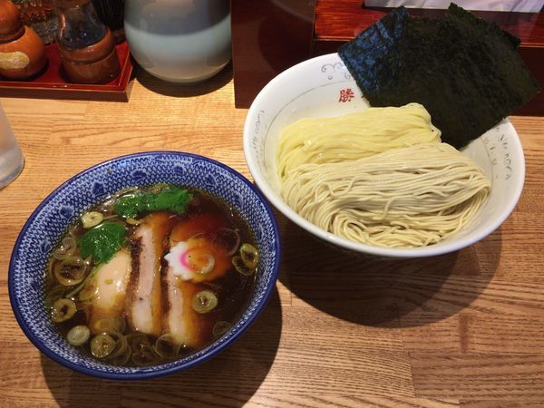 「特製清湯つけそば」@つけそば 神田勝本の写真