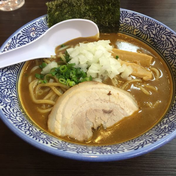 「カレーらーめん」@豚骨一燈 立川の写真