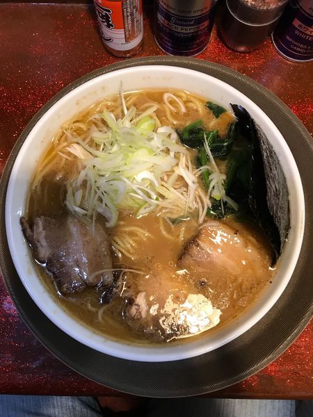 「悪魔ラーメン 黒 800円」@一条流がんこラーメン系 拉麺居酒屋 AKAMARUの写真