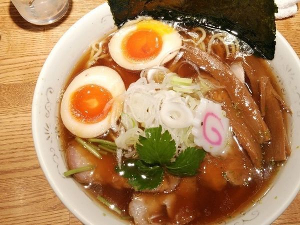 「特製清湯そば」@つけそば 神田勝本の写真