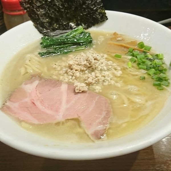 「とり白湯ラーメン」@自家製麺 麺処 東行の写真