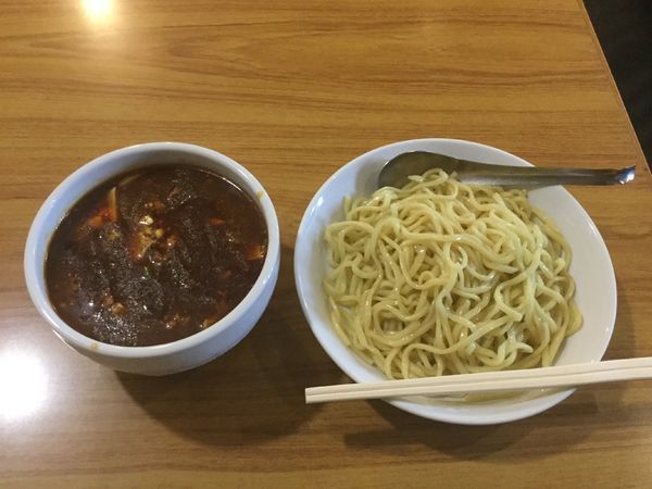 「麻婆つけ麺(¥800)」@中華 光陽楼の写真