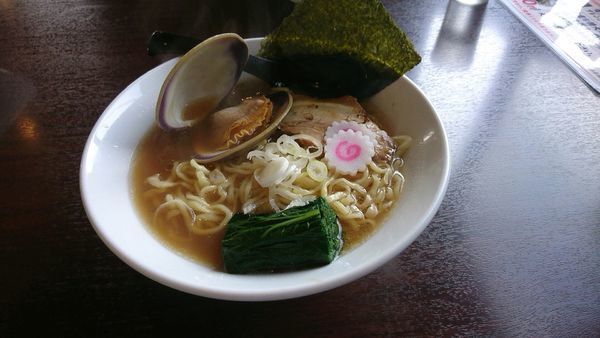 「貝ダシ中華そば」@六代目 麺処「まるは」極 西船橋店の写真
