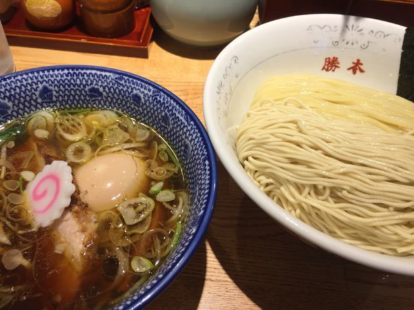 「味玉清湯そば」@つけそば 神田勝本の写真