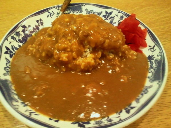 「ポークカレー 620円」@万松 福島競馬場店の写真