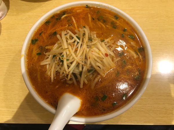 「激辛みそらーめん」@萬来 八木崎店の写真