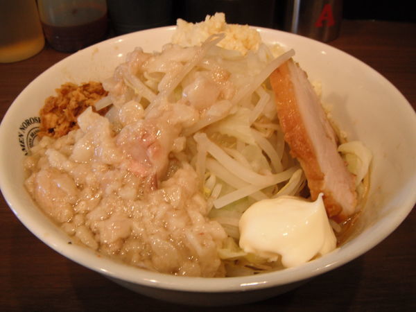 「汁なし(200g）750円」@RAMEN NOROSHI 東大宮の写真