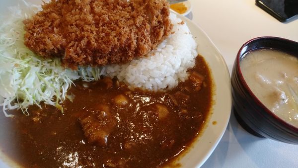 「カツカレー（１５００円）」@とんかつ檍 浅草橋支店の写真