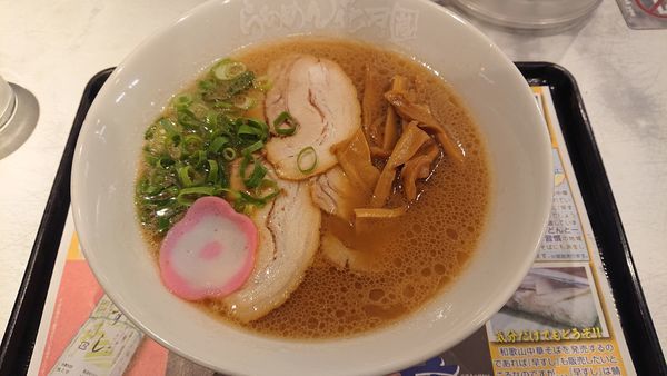 「【限定】和歌山中華そば 井出商店・・780円」@らあめん花月嵐 分倍河原店の写真