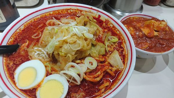 「北極やさい 麻婆単品」@蒙古タンメン中本 横浜店の写真