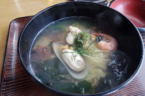 「磯らーめん」@海席料理処 小舟渡の写真