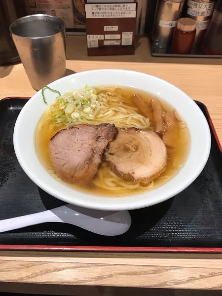 「ラーメン」@松戸富田麺業 千葉駅構内店の写真